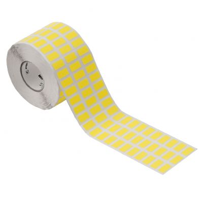 WEIDMULLER THM MT30X 18/9 GE Oznaczenie urządzenia, samoprzylepny, bezhalogenowy, 18 mm, poliester, żółty 1753251687 /1szt./ (1753251687)