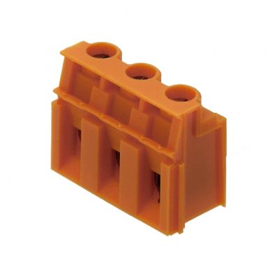 WEIDMULLER LP 7.62/06/90 3.2SN OR BX Zacisk płytki drukowanej, 7.62 mm, Liczba biegunów: 6, Kierunek odejścia przewodu: 90°, Przyłącze z jarzmem 1759230000 /50szt./ (1759230000)