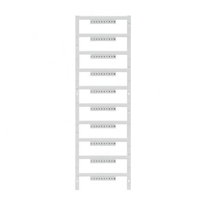 WEIDMULLER DEK 5/3,5 MC FSZ 101-110 Oznaczenie terminala, Raster w mm: 3.50, Nadrukowane znaki: Liczby, prostopadle, biały 1762320101 /500szt./ (1762320101)
