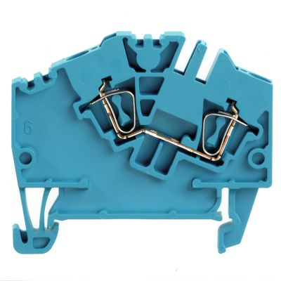 WEIDMULLER ZDU 2.5-2 BL Blok zacisku przelotowego, złącze sprężynowe, 2.5 mm², 800 V, 24 A, liczba przyłączeń: 2 1772070000 /100szt./ (1772070000)