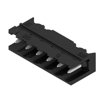 WEIDMULLER SL-SMT 5.08HC/06/90 1.5SN BK RL Wtyki PCB (złącza płyty), 5.08 mm, Liczba biegunów: 6, kąt odejścia: 90° 1774804001 /350szt./ (1774804001)