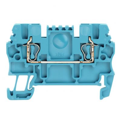 WEIDMULLER ZDU 1.5 BL Blok zacisku przelotowego, złącze sprężynowe, 1.5 mm², 500 V, 17.5 A, liczba przyłączeń: 2 1775490000 /100szt./ (1775490000)