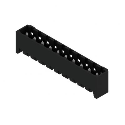 WEIDMULLER SL-SMT 5.08HC/10/180G 1.5SN BK BX Wtyki PCB (złącza płyty), 5.08 mm, Liczba biegunów: 10, kąt odejścia: 180° 1776002001 /50szt./ (1776002001)