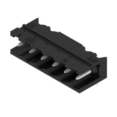 WEIDMULLER SL-SMT 5.08HC/06/90 3.2SN BK BX Wtyki PCB (złącza płyty), 5.08 mm, Liczba biegunów: 6, kąt odejścia: 90° 1779990000 /50szt./ (1779990000)
