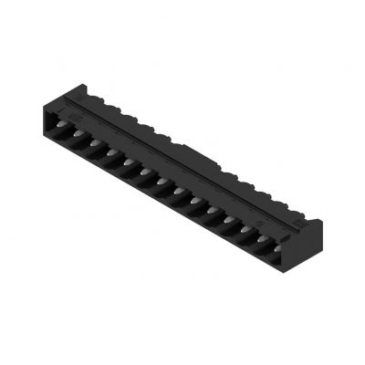 WEIDMULLER SL-SMT 5.08HC/14/90G 3.2SN BK BX Wtyki PCB (złącza płyty), 5.08 mm, Liczba biegunów: 14, kąt odejścia: 90° 1780300000 /50szt./ (1780300000)