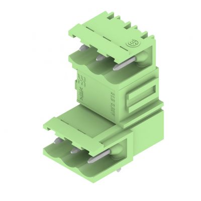 WEIDMULLER SLD 5.08V/06/90 3.2 SN GN BX Wtyki PCB (złącza płyty), 5.08 mm, Liczba biegunów: 6, kąt odejścia: 90° 1780690000 /50szt./ (1780690000)