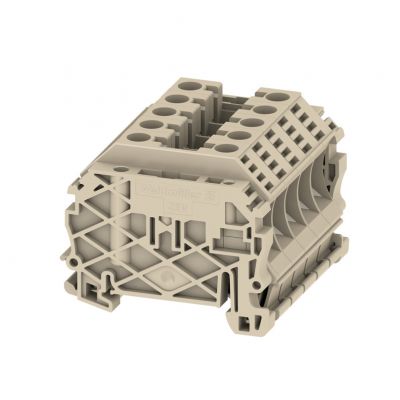 WEIDMULLER WDU 10 PACK Blok zacisku przelotowego, złącze śrubowe, 10 mm², 1000 V, 57 A, liczba przyłączeń: 2 1781750000 /1szt./ (1781750000)