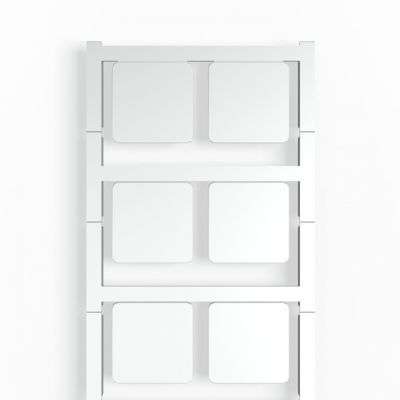 WEIDMULLER SM 27/27 K MC NE SI Oznaczenie urządzenia, samoprzylepny, 27 mm, poliamid 66, srebrny 1782990000 /60szt./ (1782990000)