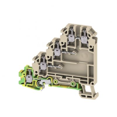 WEIDMULLER VLI 1.5/PE DB Złączka inicjatora/elementu wykonawczego, złącze śrubowe, 1.5 mm², 250, 17.5 A, liczba przyłączeń: 6, Liczba potencjałów w rzędzie: 1, Ciemnobeżowy 1784130000 /50szt./ (1784130000)