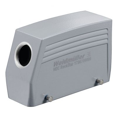 WEIDMULLER HDC 64D TSBU 1M32G Obudowa (złącza przemysłowe), Wpust kablowy z boku, Korpus wtyczki, Zatrzask mocujący boczny u dołu, Wielkość konstrukcyjna: 8, IP65 (po podłączeniu) 1786770000 /1szt./ (1786770000)