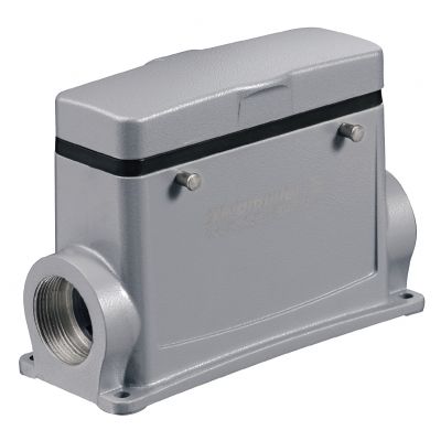 WEIDMULLER HDC 64D SDBO 2M32G Obudowa (złącza przemysłowe), Obudowa podstawy, Zatrzask mocujący boczny u g&oacute;ry, Wielkość konstrukcyjna: 8, IP65 (po podłączeniu) 1786920000 /1szt./ (1786920000)