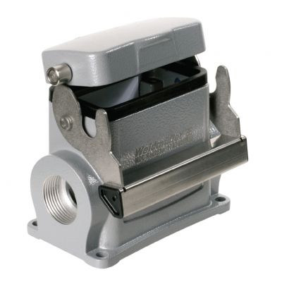 WEIDMULLER HDC 24D SDLU 2M25G Obudowa (złącza przemysłowe), Obudowa podstawy, Zatrzask mocujący końcowy, na dole, Wielkość konstrukcyjna: 4, IP65 (po podłączeniu) 1787420000 /1szt./ (1787420000)