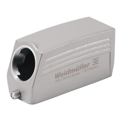 WEIDMULLER HDC 24B TSLU 1M32G Obudowa (złącza przemysłowe), Wpust kablowy z boku, Korpus wtyczki, Zatrzask mocujący końcowy, na dole, Wielkość konstrukcyjna: 8, IP65 (po podłączeni 1787790000 /1szt./ (1787790000)