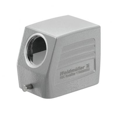 WEIDMULLER HDC 06B TSLU 1M25G Obudowa (złącza przemysłowe), Wpust kablowy z boku, Korpus wtyczki, Zatrzask mocujący końcowy, na dole, Wielkość konstrukcyjna: 3, IP65 (po podłączeni 1788090000 /1szt./ (1788090000)