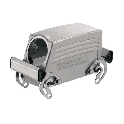 WEIDMULLER HDC 16B TSBO 1M25G Obudowa (złącza przemysłowe), Wpust kablowy z boku, Korpus wtyczki, Zatrzask mocujący boczny u g&oacute;ry, Wielkość konstrukcyjna: 6, IP65 (po podłąc 1788190000 /1szt./ (1788190000)