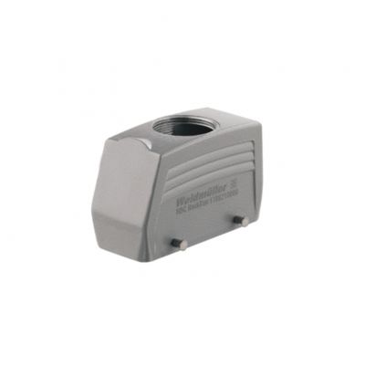 WEIDMULLER HDC 16B TOBU 1M25G Obudowa (złącza przemysłowe), Wpust kablowy od g&oacute;ry, Korpus wtyczki, Zatrzask mocujący boczny u dołu, Wielkość konstrukcyjna: 6, IP65 (po podłą 1788210000 /1szt./ (1788210000)