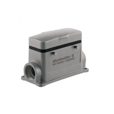 WEIDMULLER HDC 16B SDBO 2M25G Obudowa (złącza przemysłowe), Obudowa podstawy, Zatrzask mocujący boczny u g&oacute;ry, Wielkość konstrukcyjna: 6, IP65 (po podłączeniu) 1788260000 /1szt./ (1788260000)