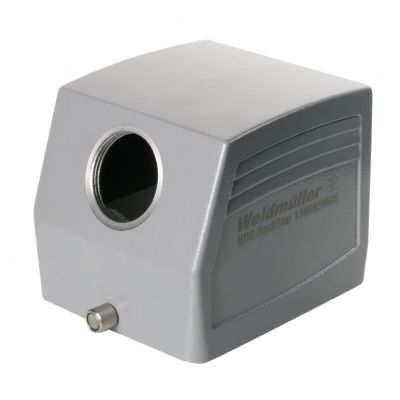 WEIDMULLER HDC 32B TSLU 1M32G Obudowa (złącza przemysłowe), Wpust kablowy z boku, Korpus wtyczki, Zatrzask mocujący końcowy, na dole, Wielkość konstrukcyjna: 10, IP65 (po podłączen 1788420000 /1szt./ (1788420000)