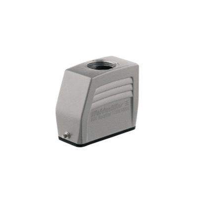 WEIDMULLER HDC 10A TOLU 1M25G Obudowa (złącza przemysłowe), Wpust kablowy od g&oacute;ry, Korpus wtyczki, Zatrzask mocujący końcowy, na dole, Wielkość konstrukcyjna: 2, IP65 (po po 1788610000 /1szt./ (1788610000)