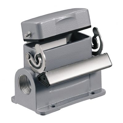 WEIDMULLER HDC 10A SDLU 2M25G Obudowa (złącza przemysłowe), Obudowa podstawy, Zatrzask mocujący końcowy, na dole, Wielkość konstrukcyjna: 2, IP65 (po podłączeniu) 1788650000 /1szt./ (1788650000)