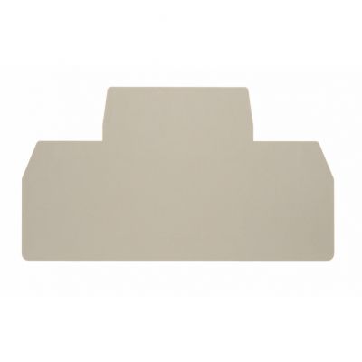 WEIDMULLER ZAP/TW ZDK1.5 Płyta separacyjna (terminal), Płyta zamykająca i pośrednia, 75 mm x 50 mm, Ciemnobeżowy 1791160000 /20szt./ (1791160000)