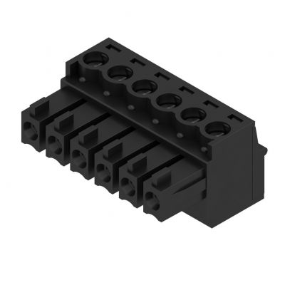 WEIDMULLER BCZ 3.81/06/180 SN BK BX Wtyk PCB (złącze wiązki), 3.81 mm, Liczba biegunów: 6, Przyłącze z jarzmem 1792810000 /50szt./ (1792810000)