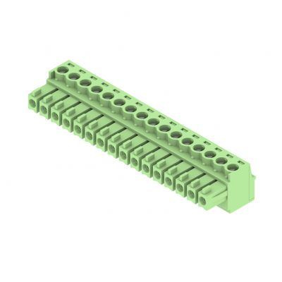 WEIDMULLER BCZ 3.81/16/180 SN GN BX Wtyk PCB (złącze wiązki), 3.81 mm, Liczba biegunów: 16, Przyłącze z jarzmem 1792940000 /50szt./ (1792940000)
