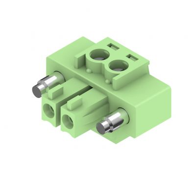 WEIDMULLER BCZ 3.81/02/180F SN GN BX Wtyk PCB (złącze wiązki), 3.81 mm, Liczba biegunów: 2, Przyłącze z jarzmem 1793040000 /50szt./ (1793040000)