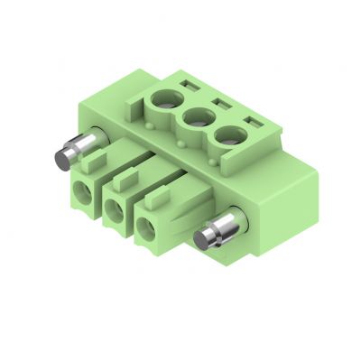 WEIDMULLER BCZ 3.81/03/180F SN GN BX Wtyk PCB (złącze wiązki), 3.81 mm, Liczba biegunów: 3, Przyłącze z jarzmem 1793050000 /50szt./ (1793050000)
