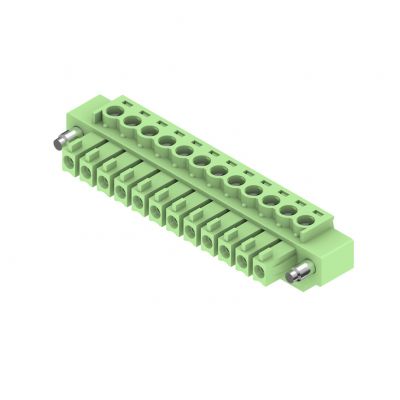 WEIDMULLER BCZ 3.81/12/180F SN GN BX Wtyk PCB (złącze wiązki), 3.81 mm, Liczba biegunów: 12, Przyłącze z jarzmem 1793110000 /50szt./ (1793110000)