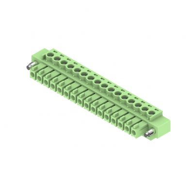 WEIDMULLER BCZ 3.81/16/180F SN GN BX Wtyk PCB (złącze wiązki), 3.81 mm, Liczba biegunów: 16, Przyłącze z jarzmem 1793120000 /50szt./ (1793120000)