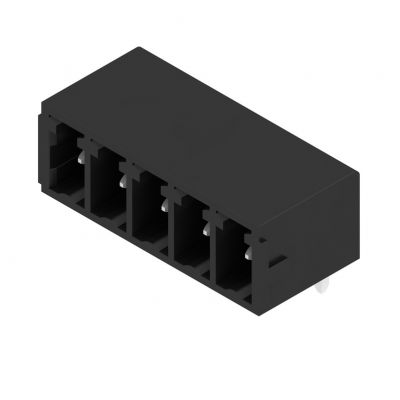 WEIDMULLER SC 3.81/05/90G 3.2SN BK BX Wtyki PCB (złącza płyty), 3.81 mm, Liczba biegunów: 5, kąt odejścia: 90° 1793160000 /50szt./ (1793160000)