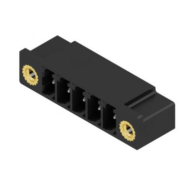 WEIDMULLER SC 3.81/05/90F 3.2SN BK BX Wtyki PCB (złącza płyty), 3.81 mm, Liczba biegunów: 5, kąt odejścia: 90° 1793360000 /50szt./ (1793360000)