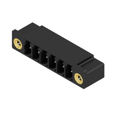 WEIDMULLER SC 3.81/06/90F 3.2SN BK BX Wtyki PCB (złącza płyty), 3.81 mm, Liczba biegunów: 6, kąt odejścia: 90° 1793370000 /50szt./ (1793370000)