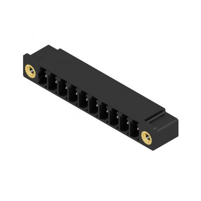 WEIDMULLER SC 3.81/10/90F 3.2SN BK BX Wtyki PCB (złącza płyty), 3.81 mm, Liczba biegunów: 10, kąt odejścia: 90° 1793390000 /50szt./ (1793390000)