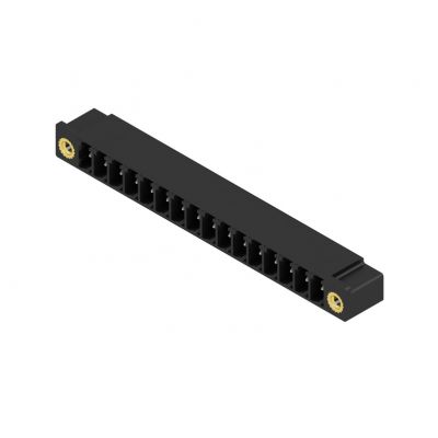 WEIDMULLER SC 3.81/16/90F 3.2SN BK BX Wtyki PCB (złącza płyty), 3.81 mm, Liczba biegunów: 16, kąt odejścia: 90° 1793410000 /24szt./ (1793410000)
