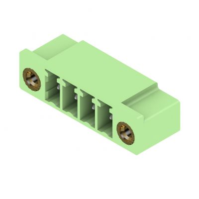 WEIDMULLER SC 3.81/04/90F 3.2SN GN BX Wtyki PCB (złącza płyty), 3.81 mm, Liczba biegunów: 4, kąt odejścia: 90° 1793440000 /66szt./ (1793440000)