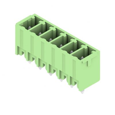 WEIDMULLER SC 3.81/06/180G 3.2SN GN BX Wtyki PCB (złącza płyty), 3.81 mm, Liczba biegunów: 6, kąt odejścia: 180° 1793650000 /50szt./ (1793650000)