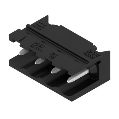 WEIDMULLER SL-SMT 5.00HC/04/90 1.5SN BK BX Wtyki PCB (złącza płyty), 5.00 mm, Liczba biegunów: 4, kąt odejścia: 90° 1796950000 /100szt./ (1796950000)