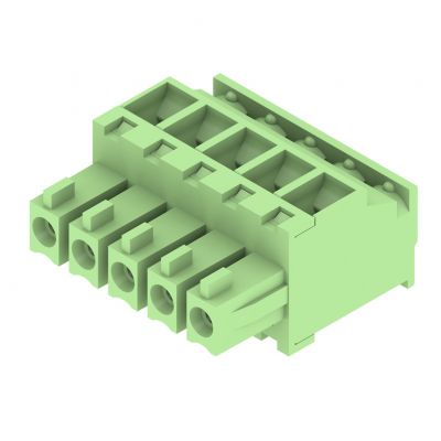WEIDMULLER BCZ 3.81/05/90 SN GN BX Wtyk PCB (złącze wiązki), 3.81 mm, Liczba biegunów: 5, Przyłącze z jarzmem 1798720000 /50szt./ (1798720000)
