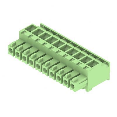 WEIDMULLER BCZ 3.81/10/90 SN GN BX Wtyk PCB (złącze wiązki), 3.81 mm, Liczba biegunów: 10, Przyłącze z jarzmem 1798750000 /50szt./ (1798750000)