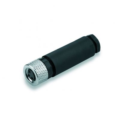 WEIDMULLER SAIB-M8-3P Wtyczka okrągła (możliwość dostosowania), złącze żeńskie, proste, złącze śrubowe, M8, 0.14 mm², 0.5 mm², 3.5 - 5 mm, Liczba biegunów: 3, Przyłącze ekr 1803870000 /1szt./ (1803870000)