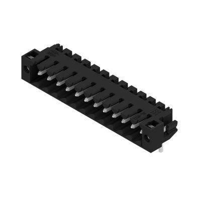 WEIDMULLER SL-SMT 3.50/12/90LF 3.2SN BK BX Wtyki PCB (złącza płyty), 3.50 mm, Liczba biegunów: 12, kąt odejścia: 90° 1804340000 /36szt./ (1804340000)