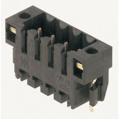 WEIDMULLER SL-SMT 3.50/04/180LF 1.5SN BK BX Wtyki PCB (złącza płyty), 3.50 mm, Liczba biegunów: 4, kąt odejścia: 180° 1804720000 /84szt./ (1804720000)