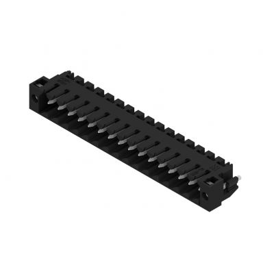 WEIDMULLER SL-SMT 3.50/16/180LF 1.5SN BK BX Wtyki PCB (złącza płyty), 3.50 mm, Liczba biegunów: 16, kąt odejścia: 180° 1804840000 /24szt./ (1804840000)