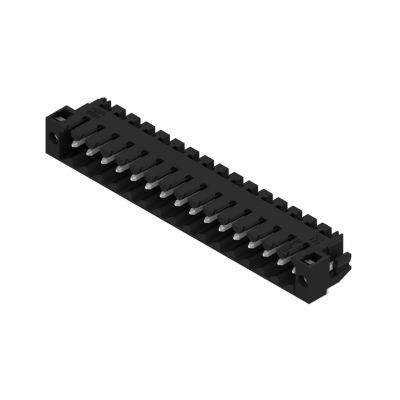 WEIDMULLER SL-SMT 3.50/16/90LF 1.5SN BK BX Wtyki PCB (złącza płyty), 3.50 mm, Liczba biegunów: 16, kąt odejścia: 90° 1805080000 /24szt./ (1805080000)