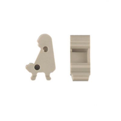 WEIDMULLER BZT 1 WS 10/5 Mocowanie znacznika (terminal), Akcesoria, Ciemnobeżowy 1805490000 /100szt./ (1805490000)