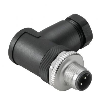 WEIDMULLER SAISW- 5/9 Wtyczka okrągła (możliwość dostosowania), złącze męskie, kątowe, złącze śrubowe, M12, 0.14 mm², 0.75 mm², 6 - 8 mm, Liczba biegunów: 5, Przyłącze ekra 1807370000 /1szt./ (1807370000)