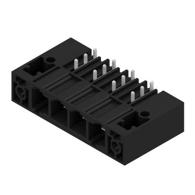 WEIDMULLER SU 10.16HP/04/270F 3.5AG BK BX Wtyki PCB (złącza płyty), 10.16 mm, Liczba biegunów: 4, kąt odejścia: 270° 1813750000 /30szt./ (1813750000)
