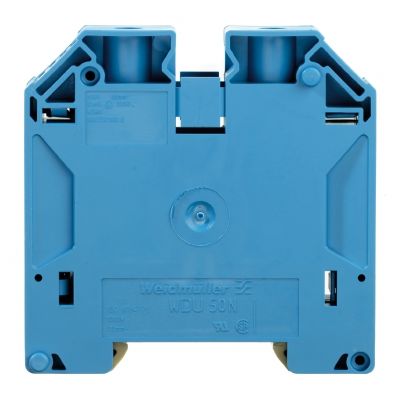 WEIDMULLER WDU 50N BL Blok zacisku przelotowego, złącze śrubowe, 50 mm², 1000 V, 150 A, liczba przyłączeń: 2 1820850000 /10szt./ (1820850000)